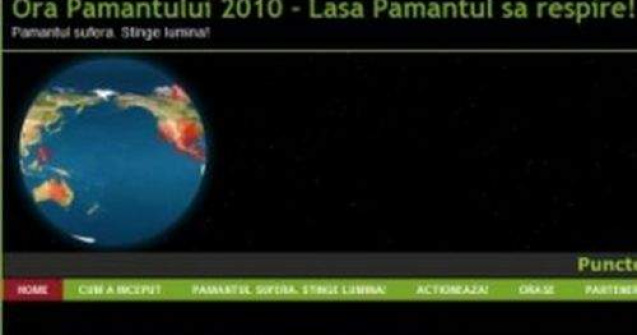 "Ora Pamantului" stinge luminile in toata lumea
