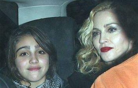 Madonna isi face fiica actrita