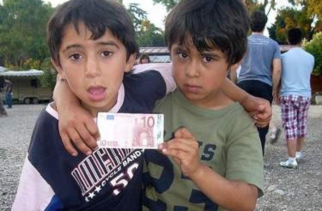 Copiii romi, hotii Europei