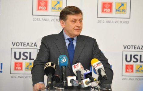 Antonescu: In USL e ca in marile iubiri, in fiecare zi se ia totul de la inceput