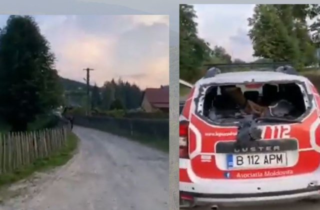 VIDEO Mafia lemnului nu are niciun Dumnezeu. Un bărbat și fiica lui au fost atacați cu o scândură plină de cuie