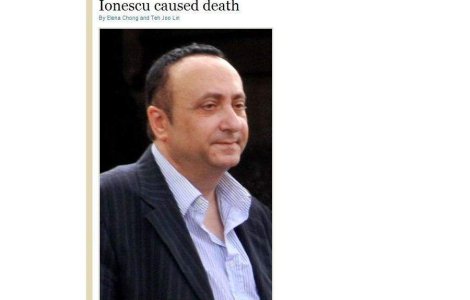 Fostul diplomat Ionescu a calcat trei oameni si a fugit