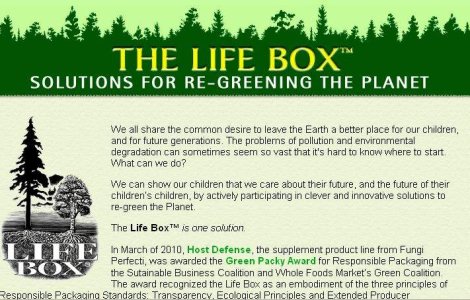 Tree Life Box: Cutia din care rasar copaci