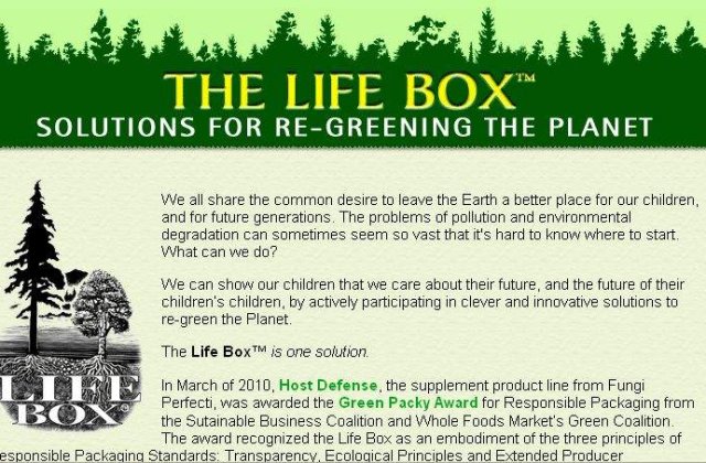 Tree Life Box: Cutia din care rasar copaci