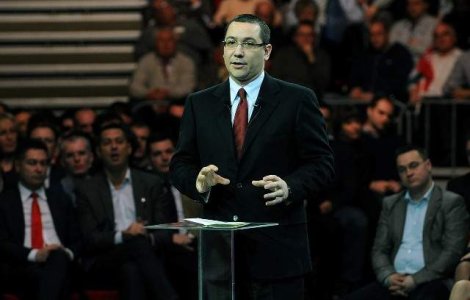 Ponta: Pactul cu Basescu, necesar pentru un obiectiv comun cu Antonescu si Dragnea