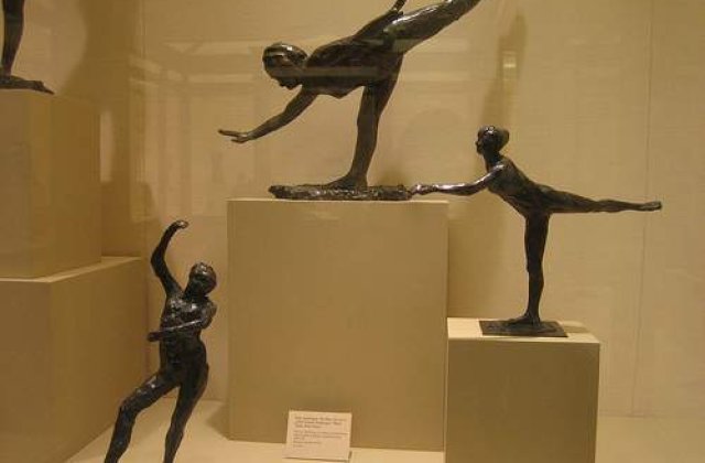 Si-a platit taxele cu o statuie a lui Degas