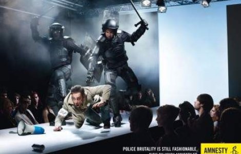 Amnesty International, campanie publicitara soc!