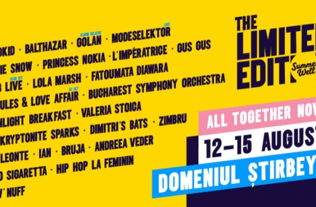 Noi artisti si reguli de acces Summer Well: The Limited Edition