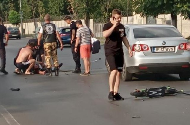 De la șicane, la omor. Tânăr aflat pe trotineta electrică, ucis în București după un conflict cu un motociclist