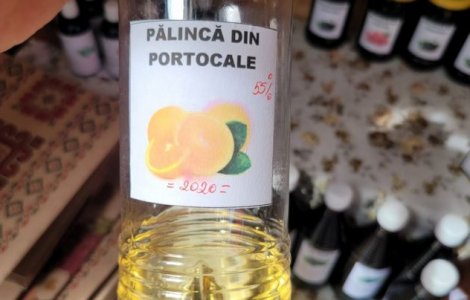 ANPC, control în zona Bran-Moieciu. Un bărbat vindea pălincă din portocale și din banane ca „produs specific”