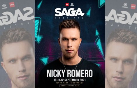Celebrul DJ olandez Nicky Romero aduce un show exploziv, în septembrie, la SAGA Festival