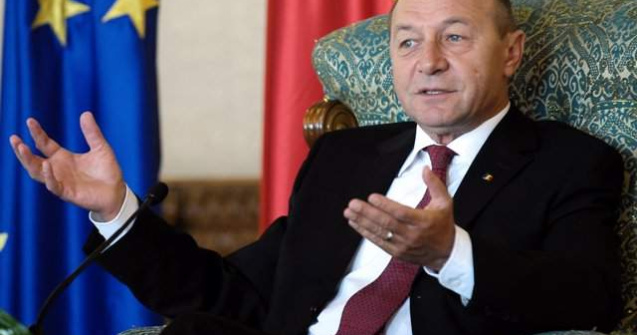 Traian Basescu, intalnire cu Emil Boc si Elena Udrea la Golden Blitz