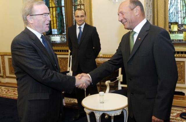 Traian Basescu participa, sambata, la funeraliile lui Wilfried Martens