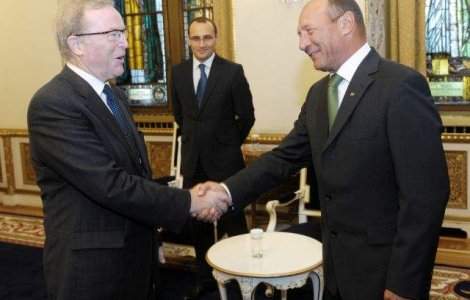 Traian Basescu participa, sambata, la funeraliile lui Wilfried Martens