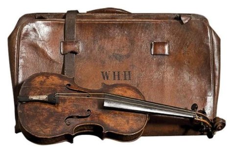 Vioara de pe Titanic, vanduta cu pretul record de 1,06 mil. euro