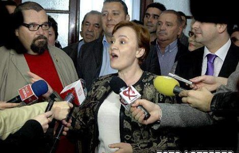 Candidata PSD "imprumuta" mesajul lui Basescu