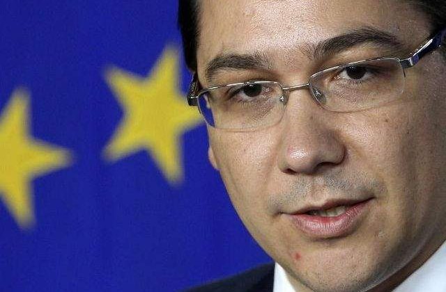 Ponta: Guvernul roman este pro-business. Sprijinim GAZELE DE SIST