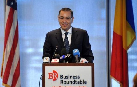 Ponta vrea sa convinga SUA sa includa Romania in programul Visa Waiver