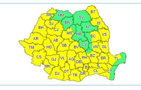 ANM: Vremea pentru ziua de marți, 17 august 2021. Canicula persistă, instabilitatea atmosferică se instalează treptat