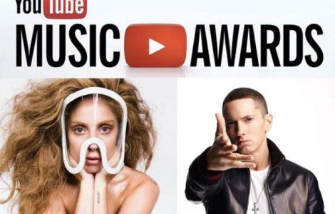 Nominalizatii primei editii Youtube Music Awards