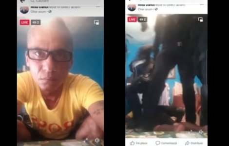 VIDEO Un bătrân de 72 de ani a fost omorât în stradă pentru pensie. Criminalul și-a cumpărat țigări și bere