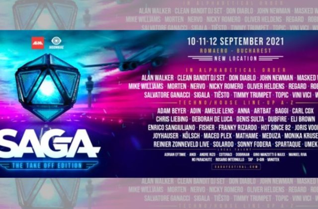 SAGA Festival este gata de lansare, într-un spațiu mai mare și neconvențional:  ROMAERO