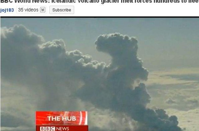 [VIDEO] Eruptie vulcanica in Islanda