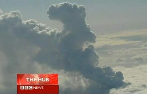 Norul de cenusa vulcanica acopera toata tara