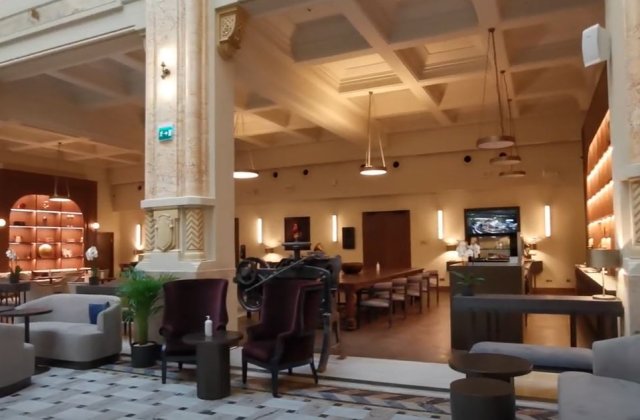 VIDEO Banca transformată &icirc;n hotel, &icirc;n București. Imobilul este amintit &icirc;n romanul Moromeții