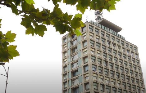 Un angajat al TVR s-a aruncat de pe clădirea instituției