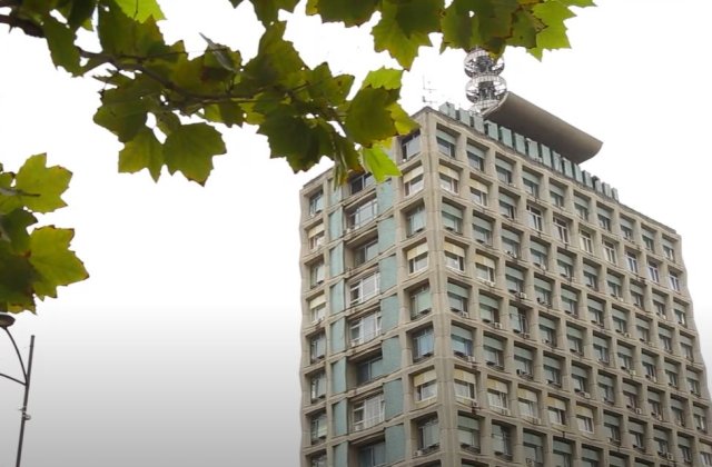 Un angajat al TVR s-a aruncat de pe clădirea instituției