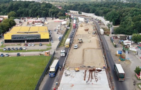 Ministrul Transporturilor: “Pasajul Mogoșoaia va fi finalizat în octombrie, înainte de termen”