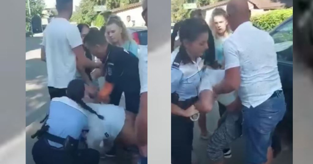 Bărbatul care a lovit o polițistă în Botoșani a fost plasat în arest la domiciliu