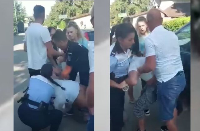 Bărbatul care a lovit o polițistă în Botoșani a fost plasat în arest la domiciliu