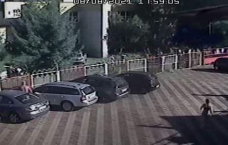 VIDEO Bătaie sângeroasă la Reșița. Afacerist în comă după ce a cerut unui tânăr să respecte regulile