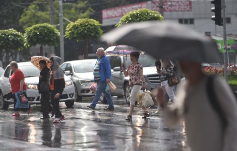 ANM: Prognoza meteo pentru ziua de miercuri, 25 august 2021. Se răcorește și apar ploile