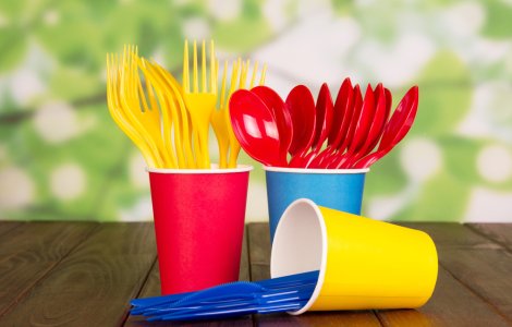 Guvernul va decide ce produse din plastic vor fi excluse din magazine