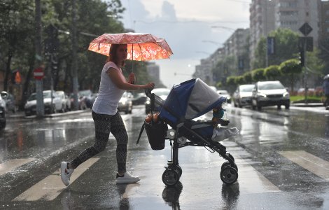 Prognoza meteo pentru ziua de vineri, 27 august 2021. Furtuni într-o parte, căldură în alta