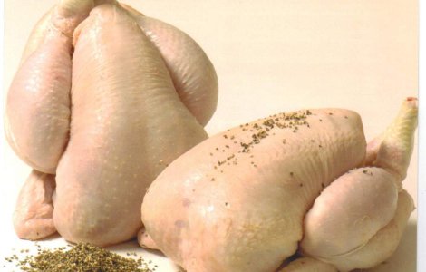 ANSVSA: Peste 13.500 kg carne de pui, retrase