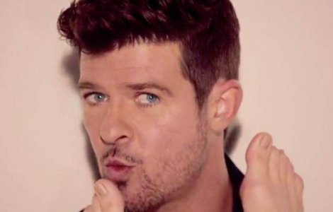 Robin Thicke, dat in judecata ca ar fi "furat" Blurred Lines!