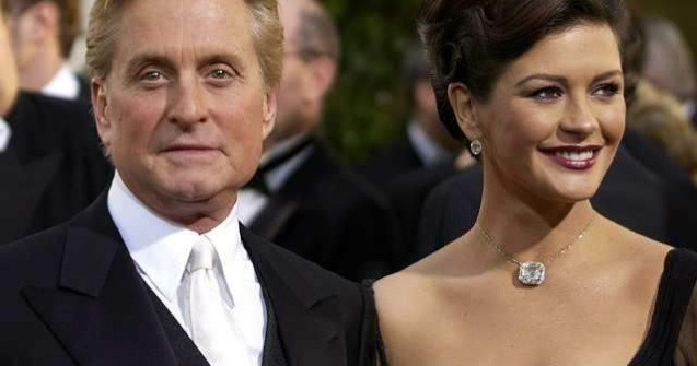 Michael Douglas si Catherine Zeta-Jones au petrecut impreuna de Halloween