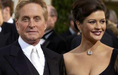 Michael Douglas si Catherine Zeta-Jones au petrecut impreuna de Halloween