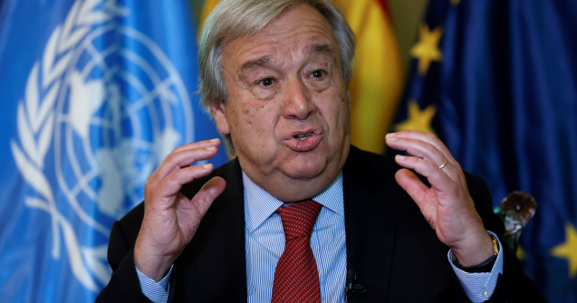 Secretarul general al ONU avertizează împotriva „unei catastrofe umanitare”