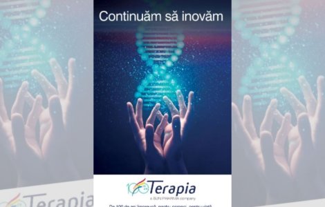 Terapia sărbătorește 100 de ani de știință, cercetare și inovație în slujba oamenilor și a vieții