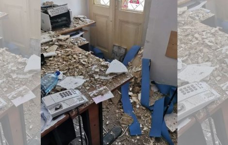 E dezastru în sediile de poliție. „Domnule ministru, raportăm: NE CADE TAVANUL ÎN CAP!”
