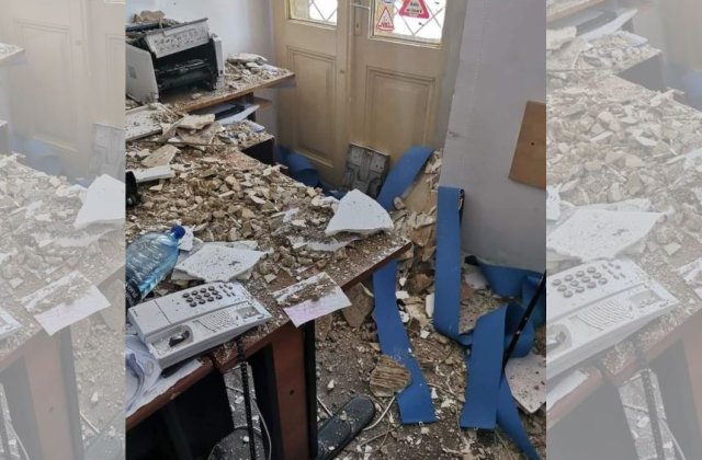 E dezastru &icirc;n sediile de poliție. &bdquo;Domnule ministru, raportăm: NE CADE TAVANUL &Icirc;N CAP!&rdquo;