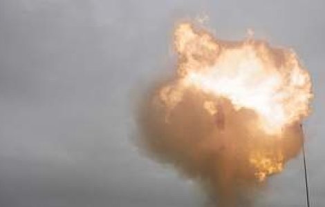 Incendiu puternic in apropiere de Bragadiru