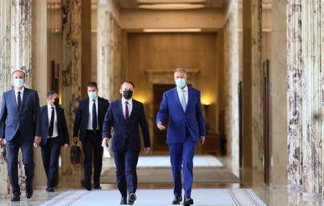Președintele Iohannis va avea o întâlnire cu premierul Cîțu pe tema crizei guvernamentale