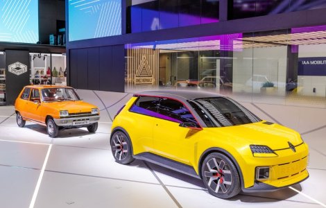 Renault 5 cu sistem de propulsie electric, ar putea intra în producție în 2022
