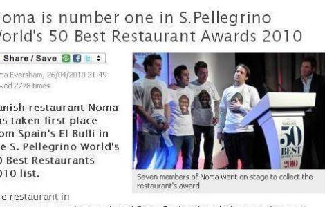 Cel mai bun restaurant din lume